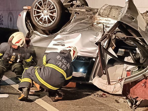 ▲彰化埔心台一線死亡車禍。（圖／民眾提供）