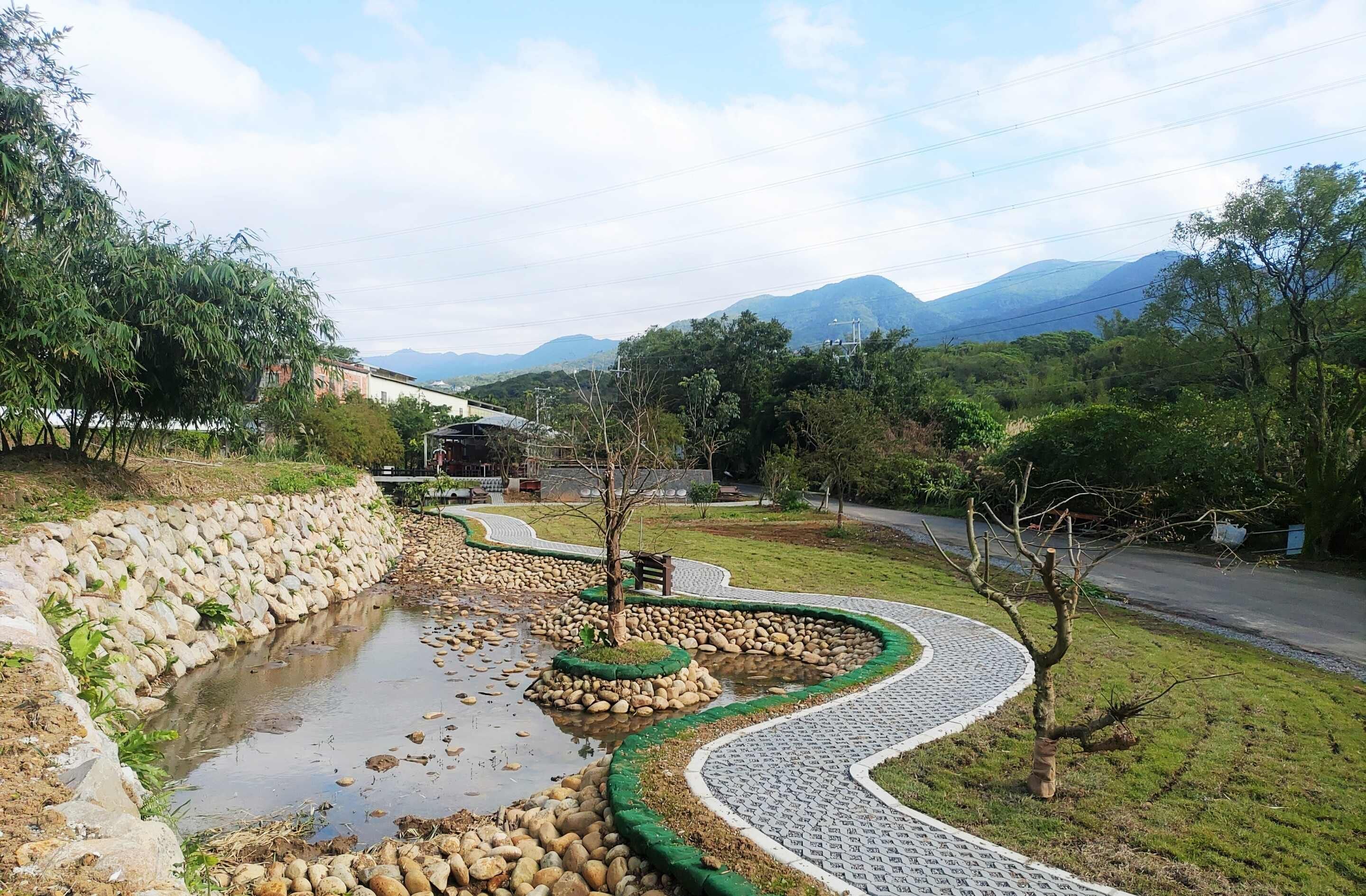 ▲新北奪建築園冶獎4獎項 災害復建結合生態景觀。（圖／新北市農業局提供）