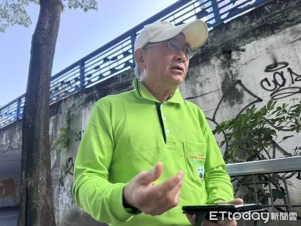 ▲▼錦新大樓主委周朝陽也是廣告業主，成立基金會長期關注婦幼議題。（圖／記者邱中岳攝)