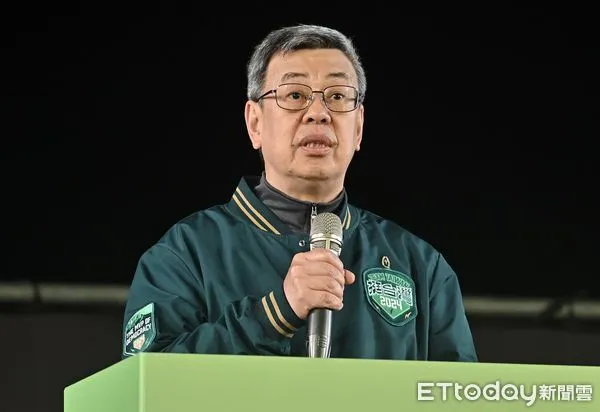 ▲▼111民進黨凱道「護國之夜」造勢晚會，行政院院長陳建仁致詞。（圖／記者李毓康攝）