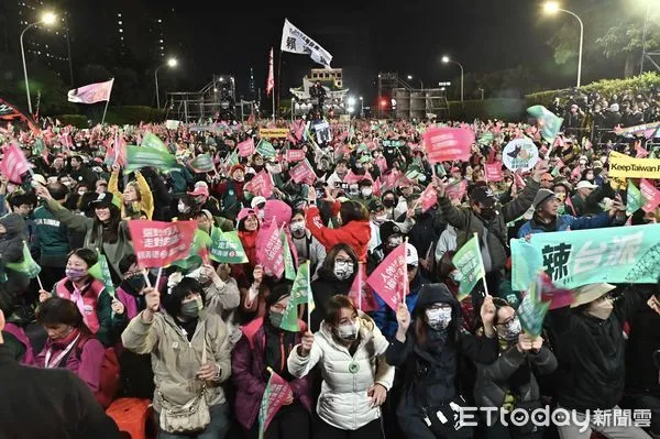 ▲▼111民進黨凱道「護國之夜」造勢晚會。（圖／記者李毓康攝）