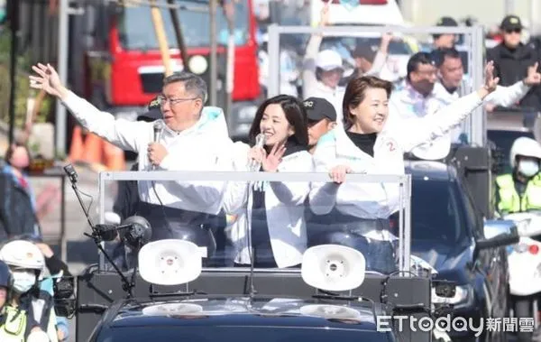 ▲▼柯文哲台北車隊掃街。（圖／記者黃克翔攝）