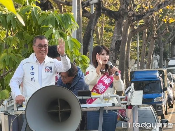 ▲▼高雄「三腳督」激戰！陳美雅、郭倍宏車掃拚氣勢，黃捷真情告白。（圖／記者賴文萱翻攝）