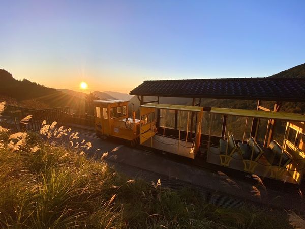 ▲▼太平山雲海與日出蹦蹦車。（圖／林業署宜蘭分署提供，下同）