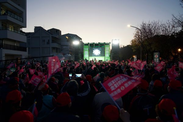 ▲▼賴清德台南選前之夜造勢。（圖／賴清德競選總部提供）