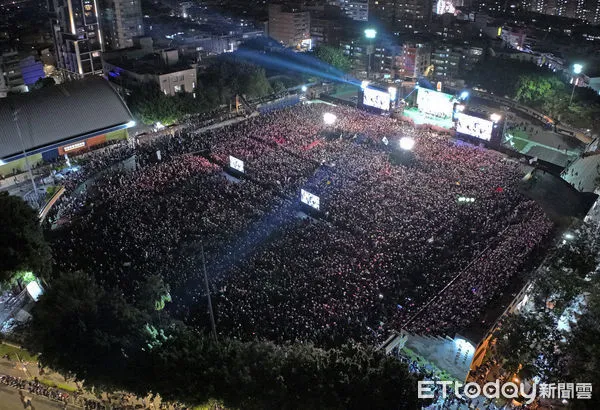 ▲▼賴清德板橋選前之夜造勢。（圖／賴清德競總提供）