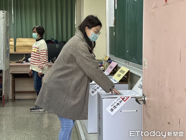 ▲台中投票狀況。（圖／記者許權毅攝）