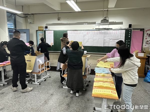 ▲▼北市大選「章魚哥」天玉里開票。（圖／記者許敏溶攝）