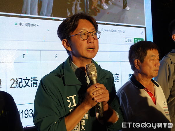 ▲江肇國敗選。（圖／民眾提供）