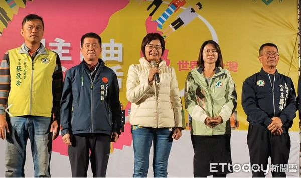 ▲藍營立委陳素月順利當選連任。（圖／記者唐詠絮翻攝）