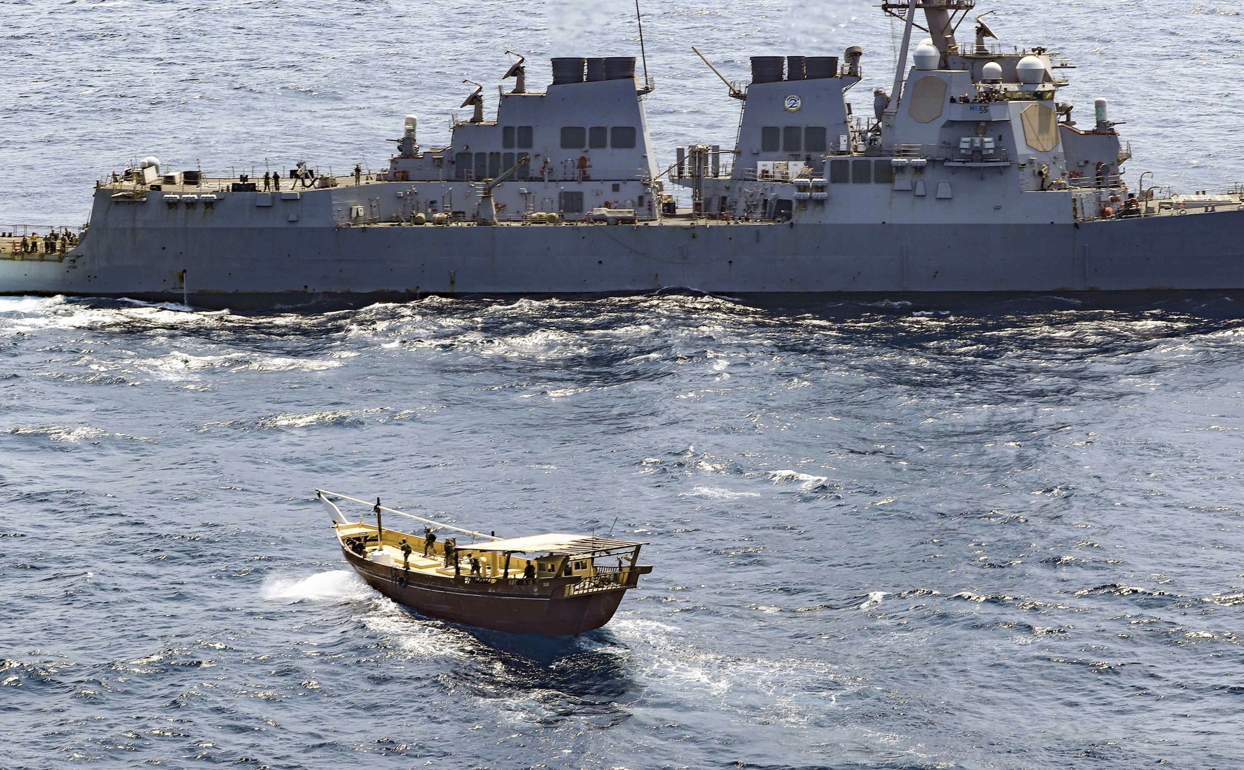 ▲▼ 圖為美軍溫斯頓·S·邱吉爾號驅逐艦（USS Winston S. Churchill）。（圖／達志影像／美聯社）