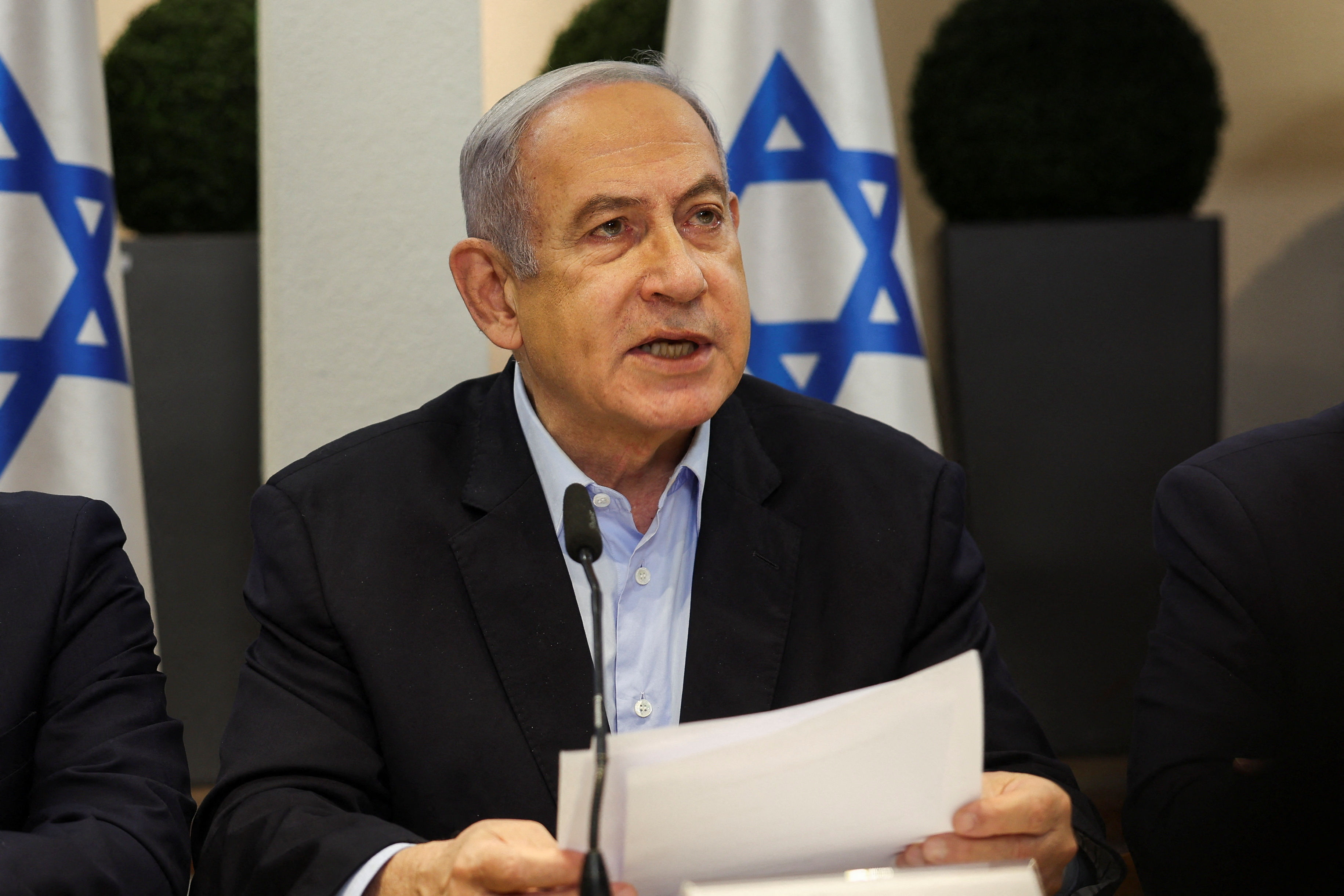 ▲ICC尋求對以色列總理納坦雅胡發布逮捕令。（圖／路透）