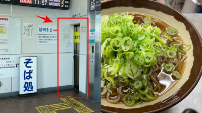 日本「最小蕎麥麵店」大揭秘！入口像隱藏版秘密基地　店內擠兩人就是極限