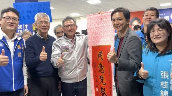 ▲桃園一選區立委，國民黨新生代牛煦庭勝選