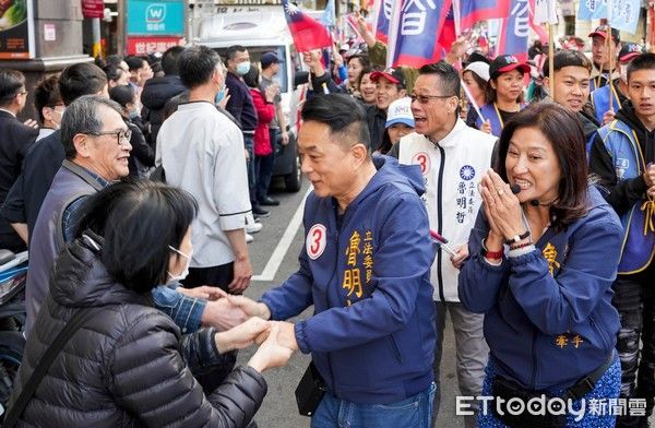 ▲2024桃園第3選區立委選戰魯明哲險勝