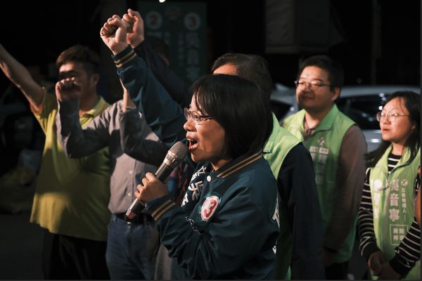 ▲綠營彰化第三選區立委候選人吳音寧敗選。（圖／吳音寧競辦提供）