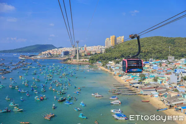 ▲▼富國島世界最長跨海纜車，富國島太陽世界自然公園跨海纜車，富國島太陽世界自然公園。（圖／記者蔡玟君攝）