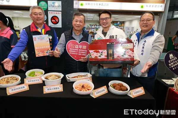▲南投副縣長王瑞德推廣南投年菜及春節伴手禮。（圖／南投縣政府提供，下同）