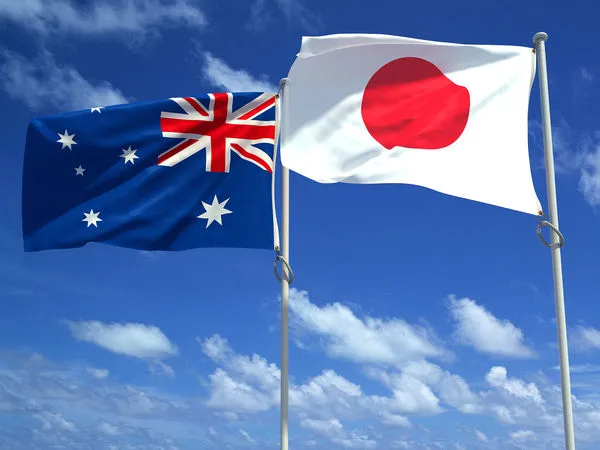 ▲▼日本與澳洲國旗。（圖／CFP）