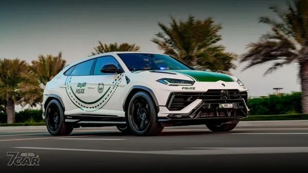 杜拜警力再添一軍　Lamborghini Urus Performante 警車開始服役