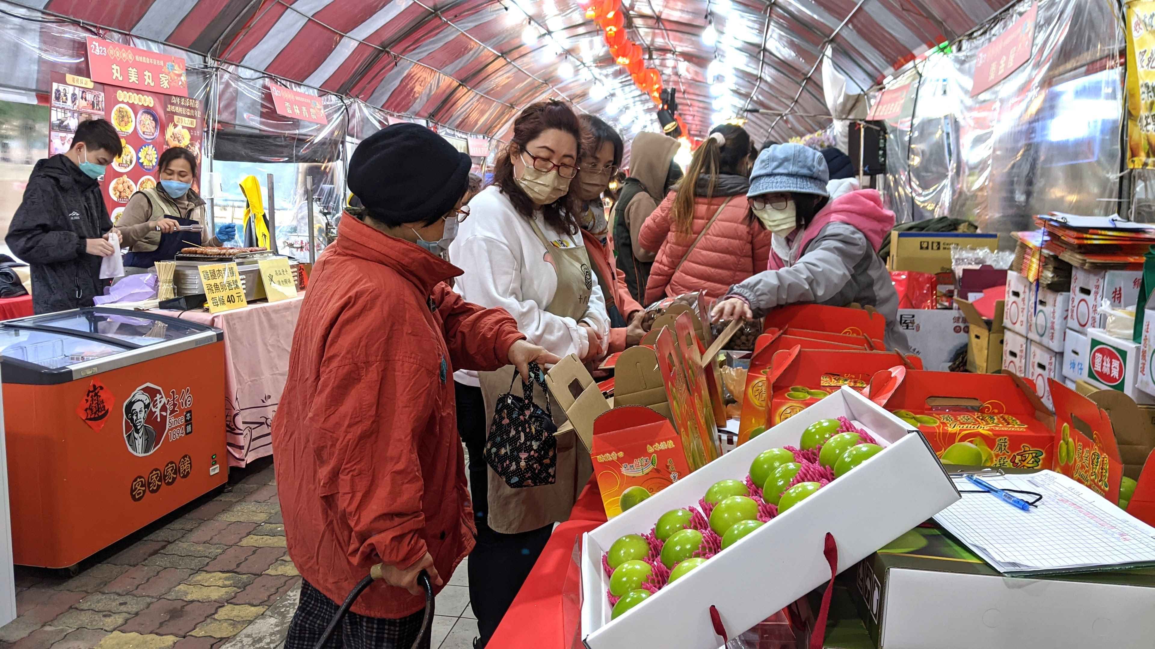 ▲新北6農會超市推年菜優惠。（圖／新北市農業局提供）