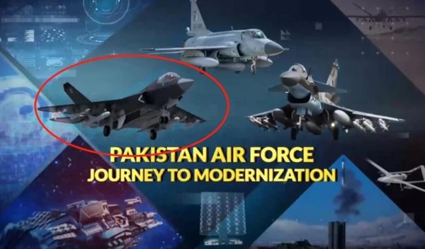 ▲▼巴基斯坦空軍發布宣傳片出現殲-31，證實計畫購買該款隱身戰機的安排。（圖／翻攝自騰訊軍事）