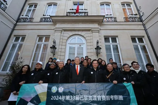 ▲體育署、中華奧會拜會駐法國代表處            。（圖／體育署提供）