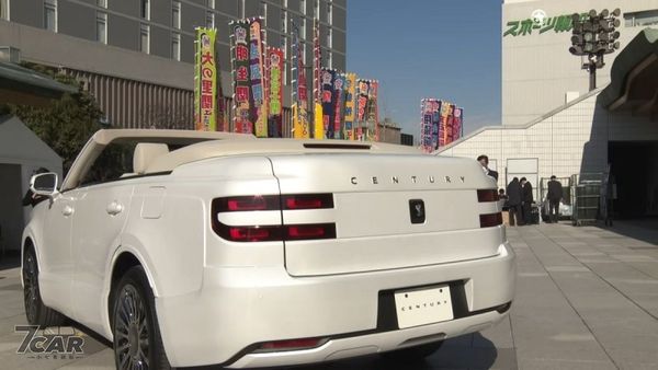 將出席日本相撲協會百年遊行　Toyota Century SUV 敞篷版登場