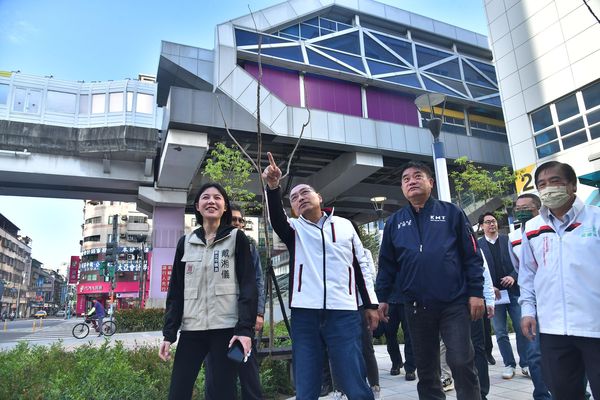 ▲新莊捷運幸福站立體停車場。（圖／新北市交通局提供）