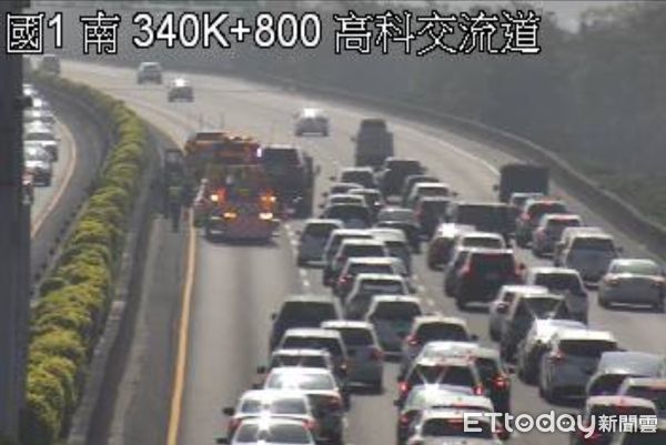 ▲▼國道車禍             。（圖／記者陳宏瑞攝）