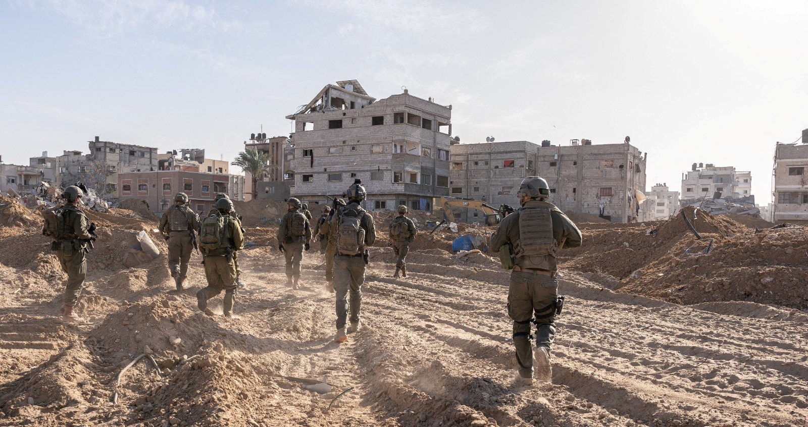 ▲以色列士兵在加薩走廊執行任務。（圖／路透）