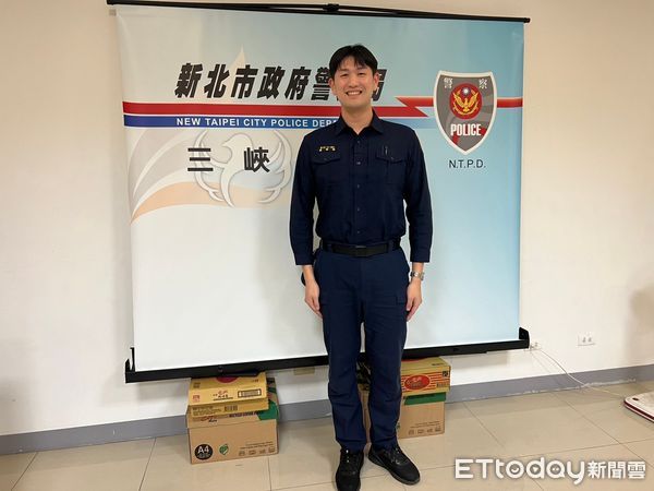 ▲陳男取得贓款後逃逸，遭支援圍捕的實習警員一把抓住逮捕。（圖／記者陸運陞翻攝）