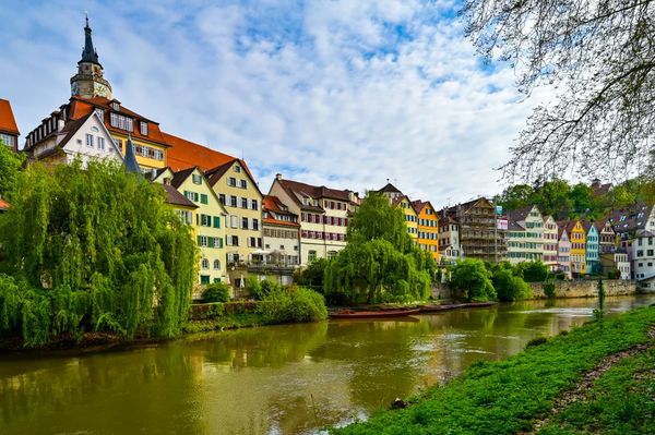 ▲▼位於斯圖加特西南方約50公里處的圖賓根（Tübingen）歷史非常悠久。（圖／部落客Travel with Leo授權提供，下同，勿擅自翻攝）