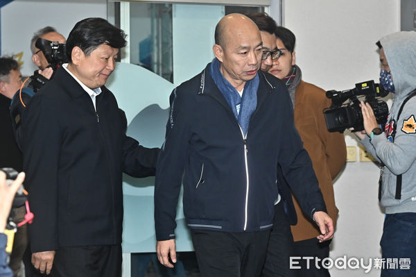 ▲韓國瑜、傅崐萁。（圖／記者李毓康攝）
