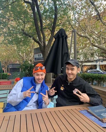 ▲阮經天、阮經民。（圖／翻攝自IG／ethanruan91）