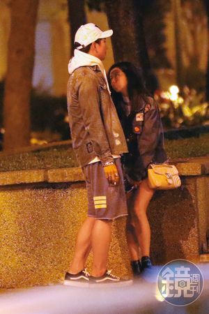 明杰（左）豔福不淺，屢屢被本刊拍到和不同女子約會，只是都未有更進一步發展。右為劉玳妍。