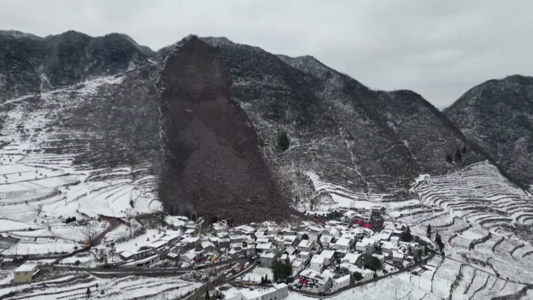 ▲▼雲南山體滑坡,雲南土石流,雲南山崩,昭通。（圖／視覺中國）