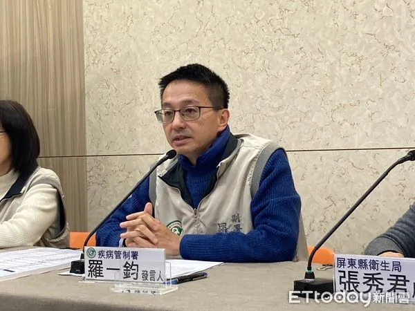 ▲▼疾管署發言人羅一鈞。（圖／記者洪巧藍攝）
