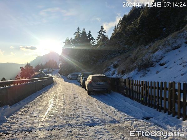 1/24合歡山。（圖／林業保育署南投分署提供）