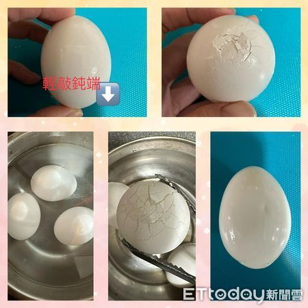 ▲零失敗電鍋水煮蛋！營養師教「1動作」完美不破殼。（圖／營養師蘇妍臣提供）