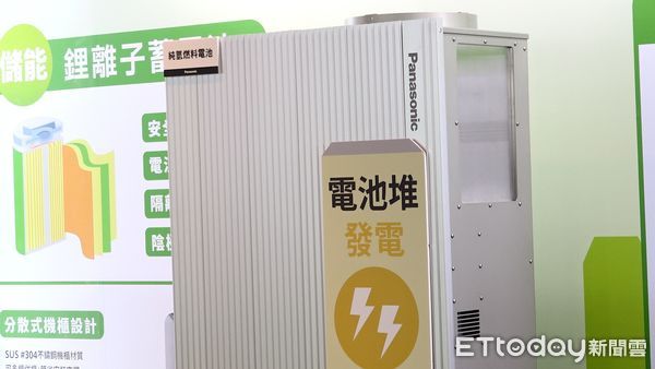 ▲▼史上最省電！收購相機Panasonic UX旗艦空調再進化⠀ 碳中和「三電池」提供能源解決方案。（圖／記者吳杰澄攝）