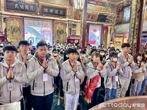 ▲西螺福興宮今年冬令營的報名人數突破200人，創下疫情後的新高。（圖／記者蔡佩旻攝）