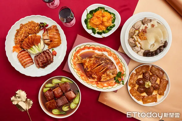 ▲頂粵吉品年菜外帶。（圖／頂粵吉品提供）