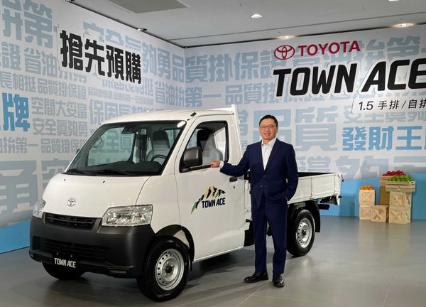 Toyota Town Ace奪得商用車掛牌數冠軍，全年賣出18,259台。（圖／和泰車提供）