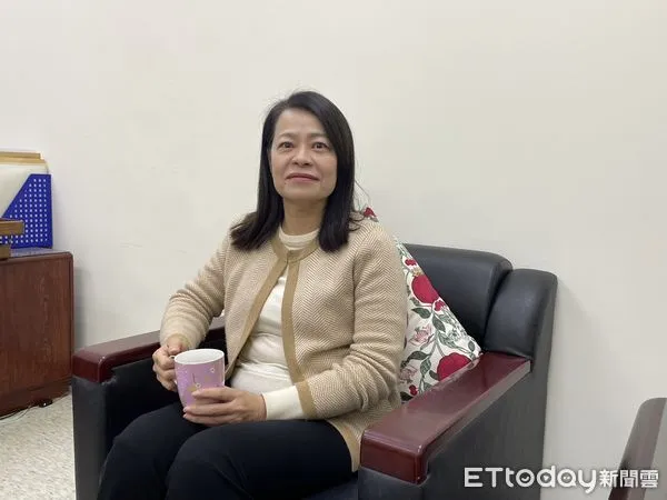 ▲國民黨新科立委許宇甄。（圖／記者鄭佩玟攝）