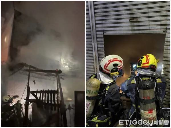▲▼      神岡民宅火警       。（圖／記者許權毅翻攝）