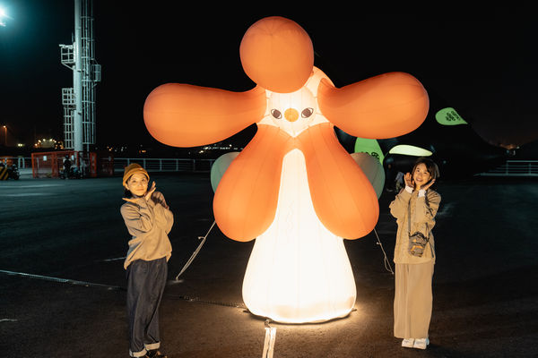 ▲▼不只黃色小鴨！高雄市立美術館也邀請5位藝術家，在「冬日遊樂園」17號碼頭打造《療癒森林》大型充氣藝術裝置展覽。（圖／高美館提供）