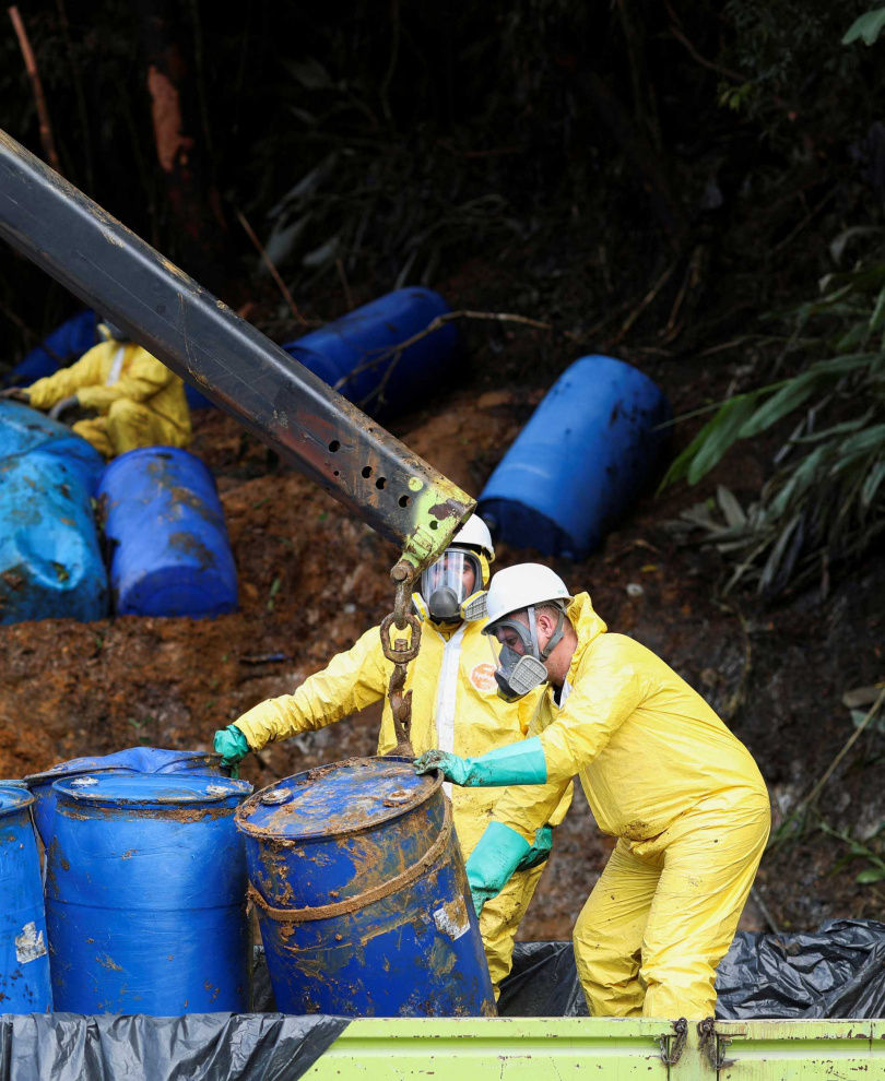 磺酸洩漏水域遭汙染「河面滿滿白色泡沫」　巴西聖卡塔琳娜州75%地區無水可用