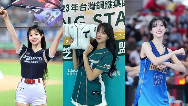 ▲李多慧（左起）追起台灣球場韓風後，安芝儇、李晧禎也來台。（圖／翻攝自IG）