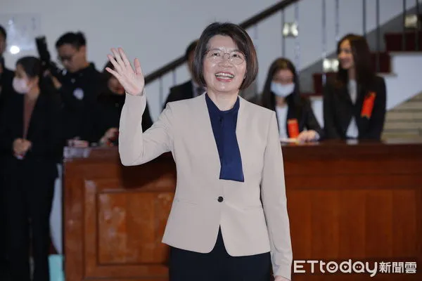 ▲▼第十一屆新國會今（1）開議，圖為國民黨立委黃秀芳。（圖／記者湯興漢攝）